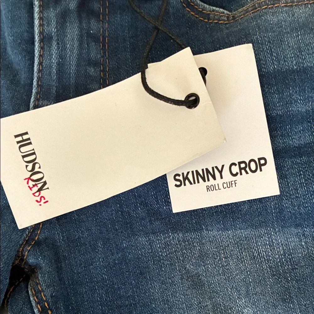 Hudson Jeans Dark Blue Distressed Kids Jeans - Picture 4 of 6